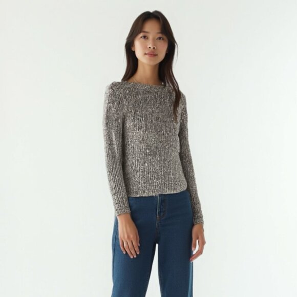 Free People Gray Sweater - Picture 1 of 9